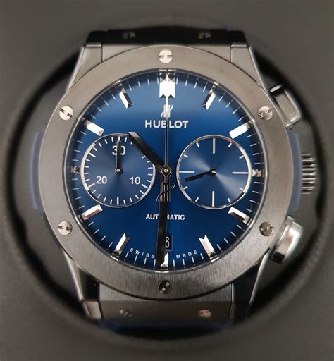 hublot classic fusion 45mm vendome black ceramic blue|hublot classic fusion price.